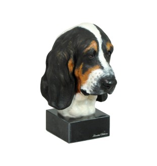 Basset Hound I ręcznie pomalowana statuetka Art-Dog